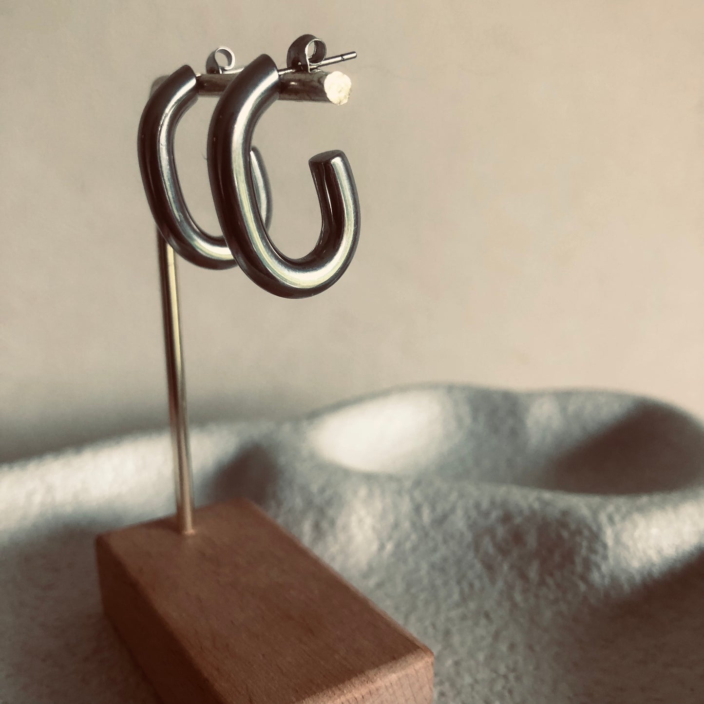 Marissa Earrings Steel Silver