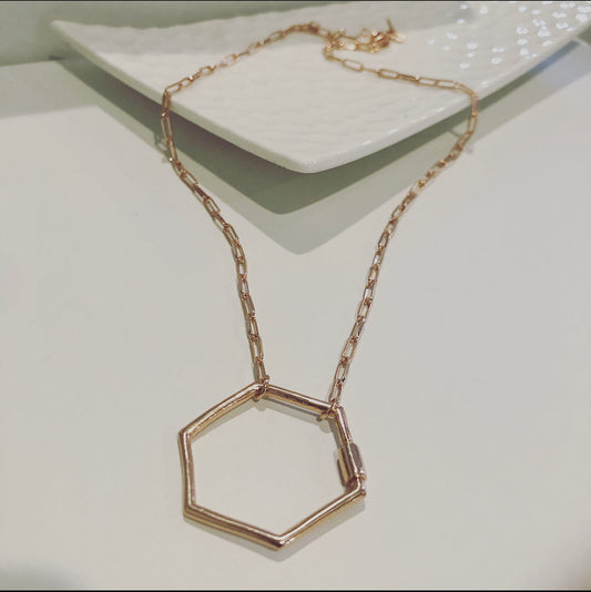 Cara Necklace Rose Gold