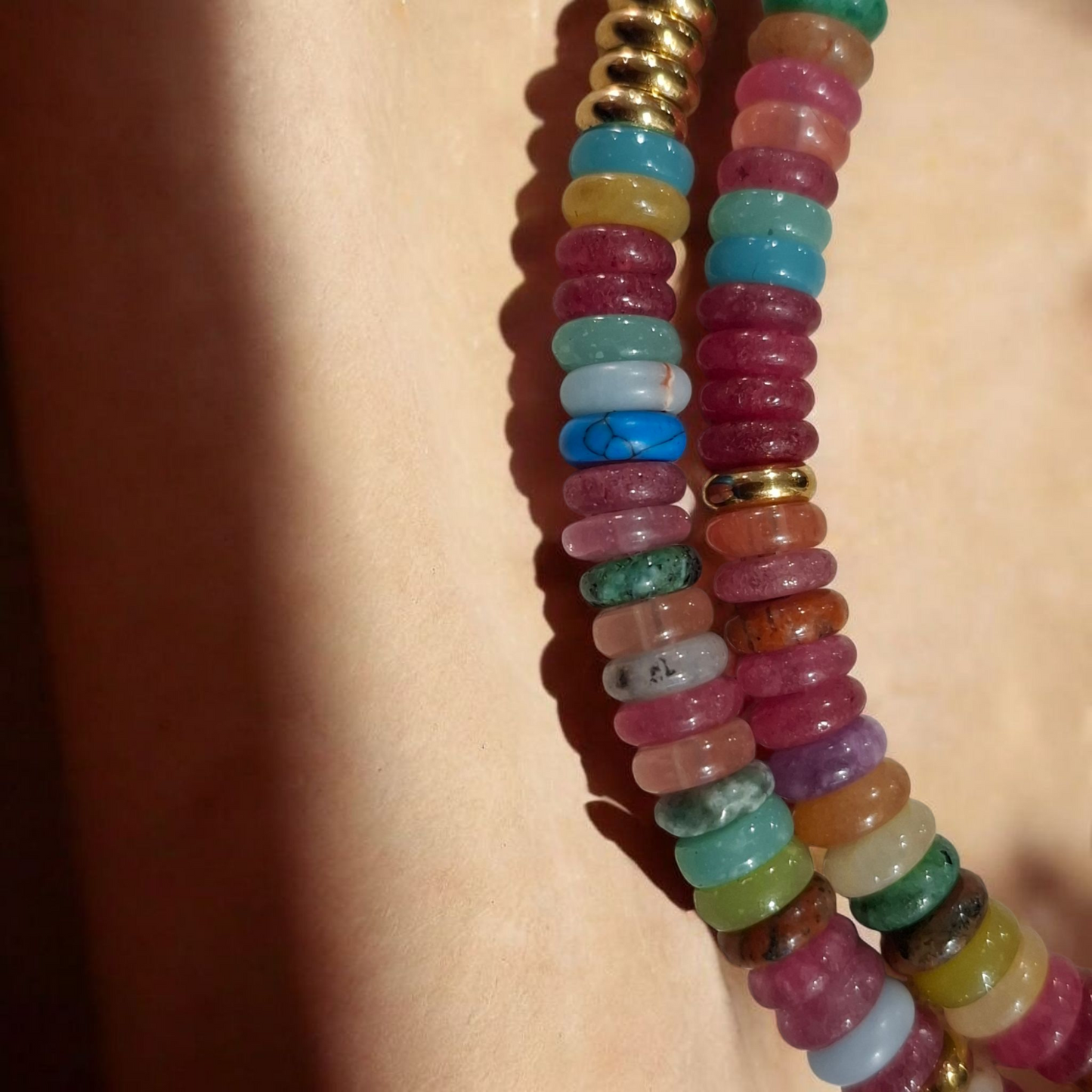 Iris necklace