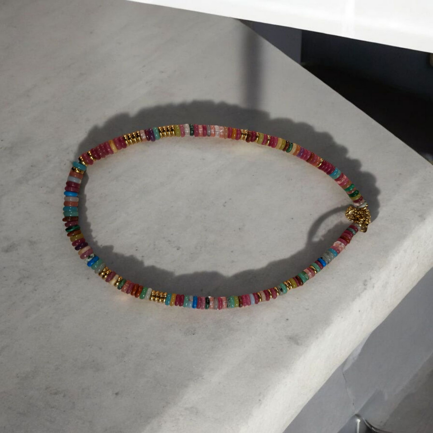 Iris necklace