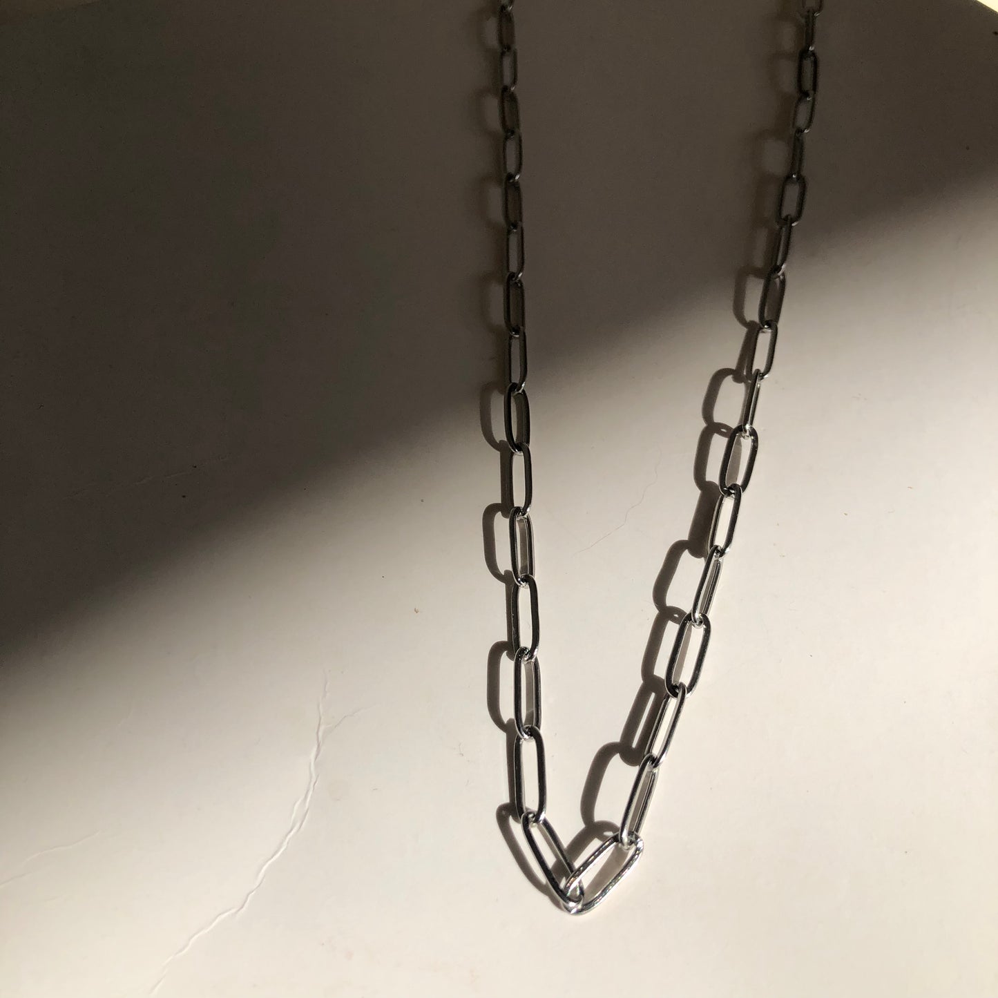 Bebe Necklace Steel Silver