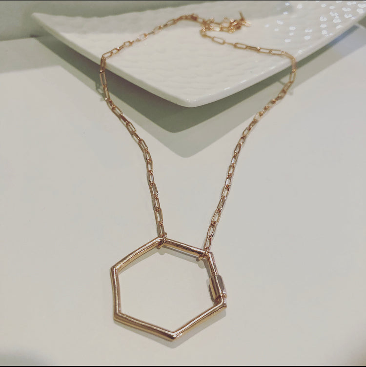 Cara Necklace Rose Gold