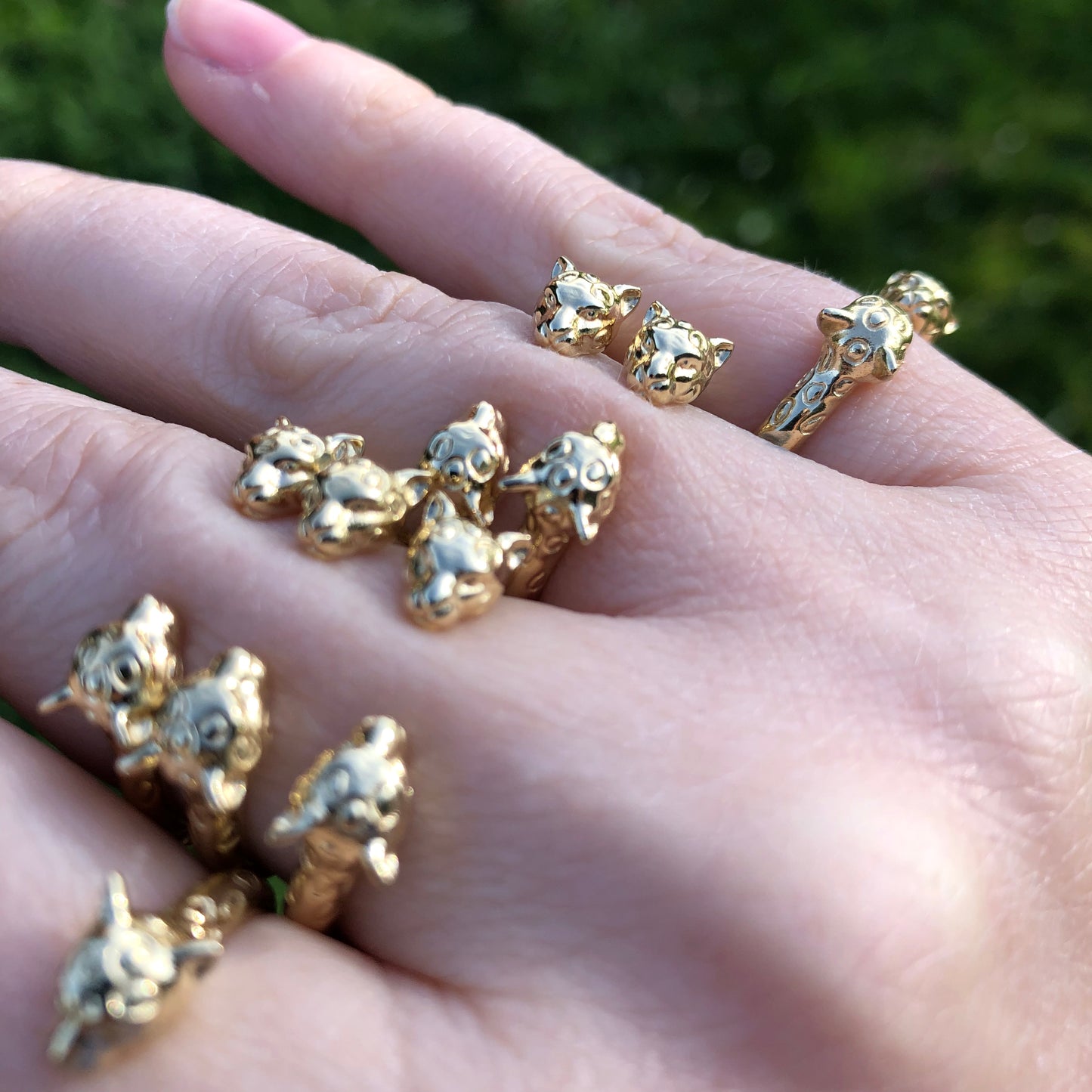 Double-headed Leopard Ring