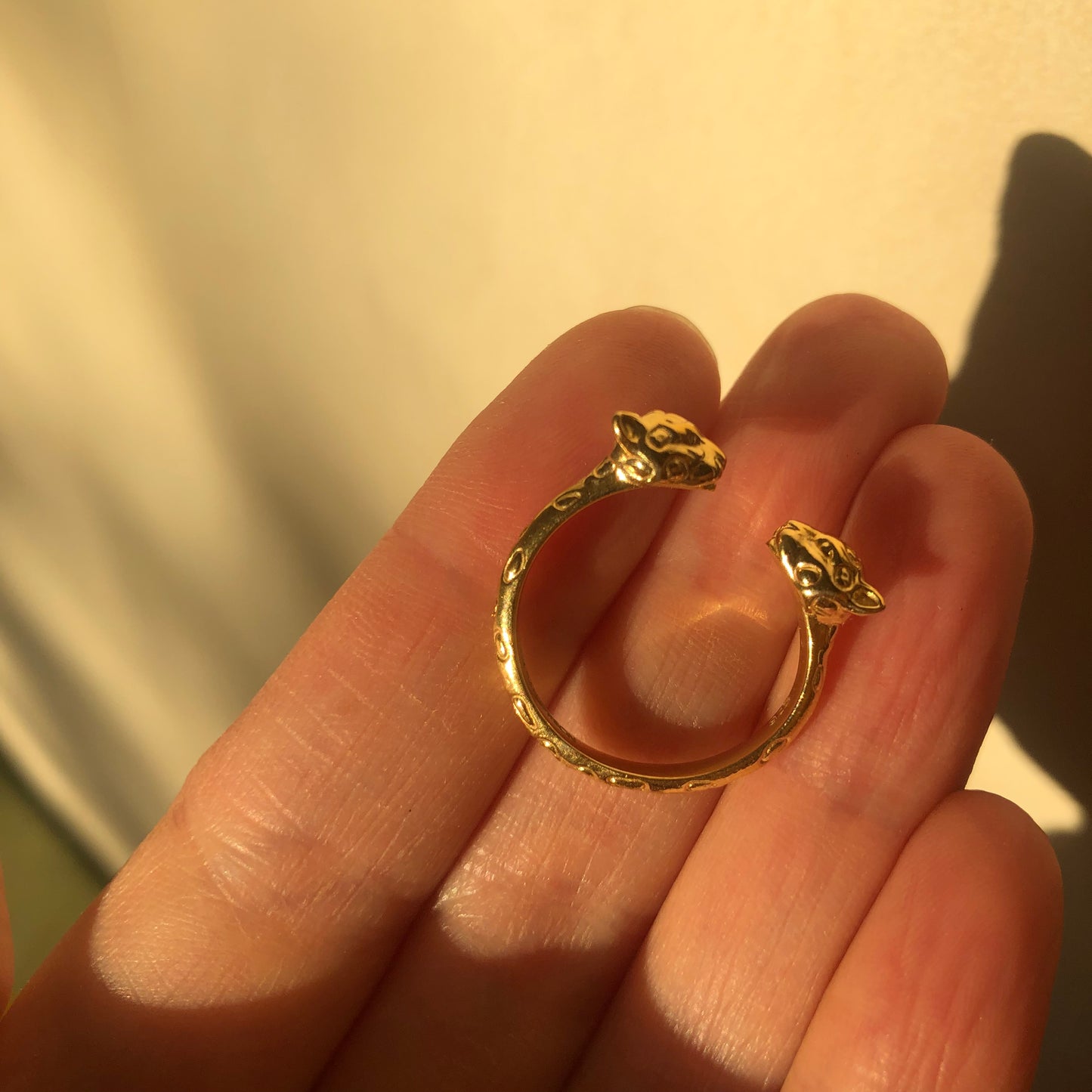 Double-headed Leopard Ring