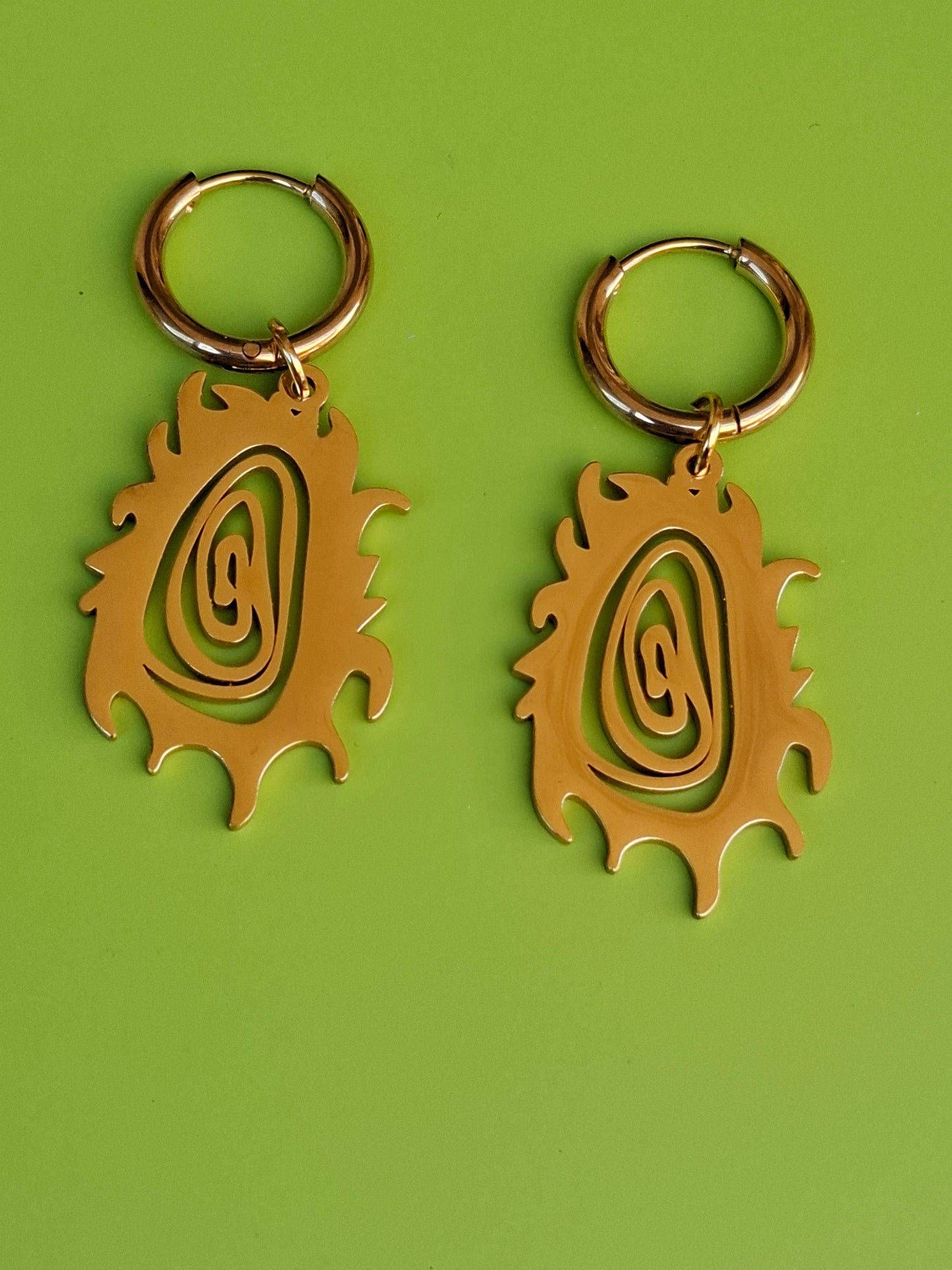 Jean earrings